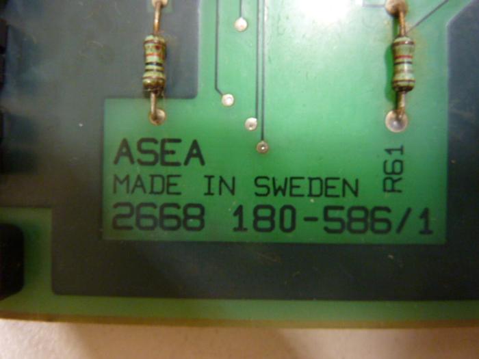 Used ASEA BROWN BOVERI Circuit Board YT212001-AM/7 #48718