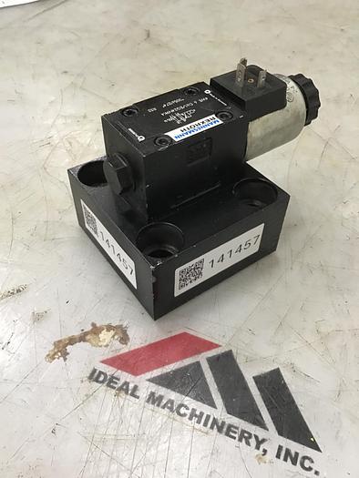 Used REXROTH 4WE6D61EG24N9K4 & Base Valve Used #141457