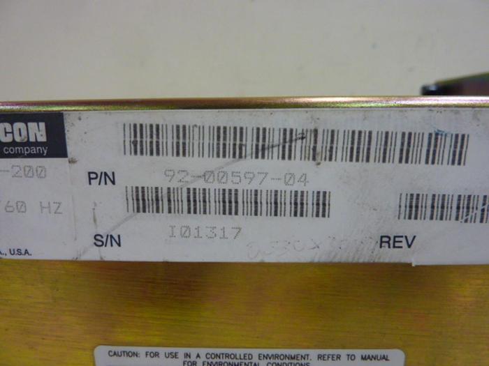 Used MODICON Power Supply MM-PMC2-200 #55798