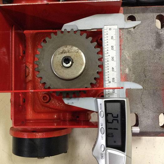 Used MATSUSHITA ELECTRIC 1/4 HP Gear Induction Motor EM-DL29 Used