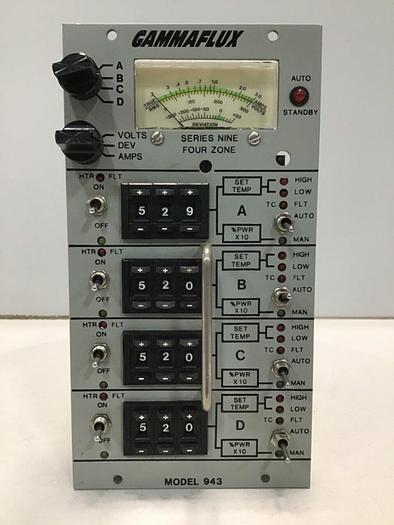 Used GAMMAFLUX Husky Temperature Control 943 #112584