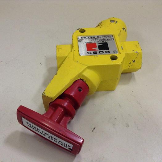 Used ROSS Lock-Out And Exhaust Valve 1523 C 4002 #70671