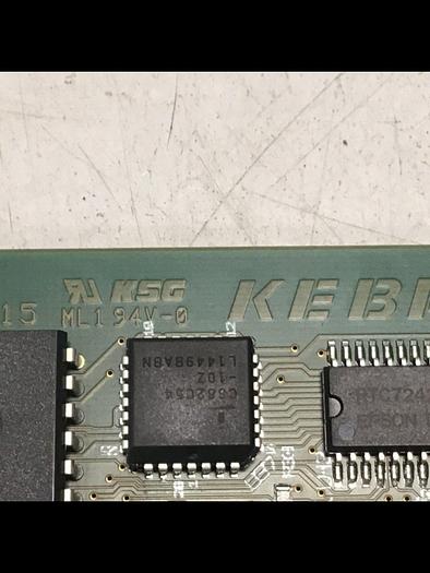 Used KEBA Circuit Board CU 211 1918F-0 #129466