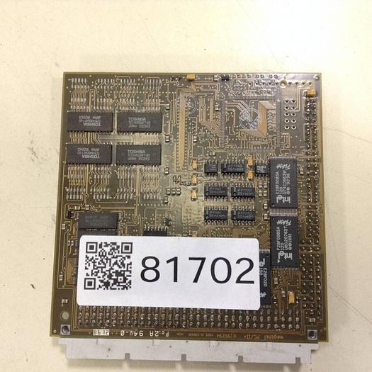 Used MEGATEL Circuit Board PCII/D022 #81702