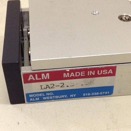 Used ALM Linear Cross Roller Slide LA2-2.5-.5K #74650