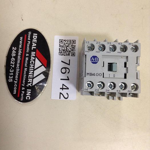 Used ALLEN BRADLEY Control Relay 700DC-MB400 SER A #76142