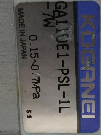 Used KOGANEI Manifold w/ Valves PBM5P-3W #104866