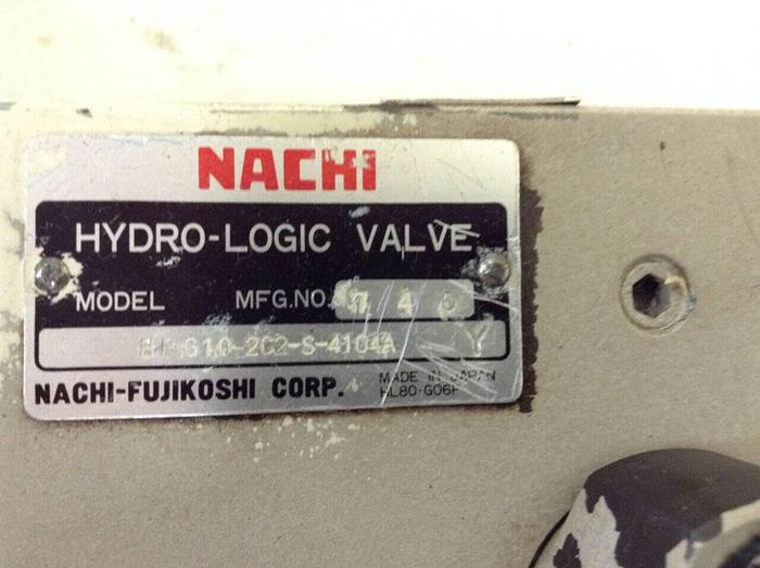 Used NACHI Hydro-Logic Valve HT-G10-2C2-S-4104A #68214