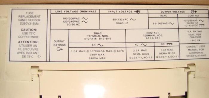 Used ALLEN BRADLEY Expansion Module 1745-E151 SER A #21214