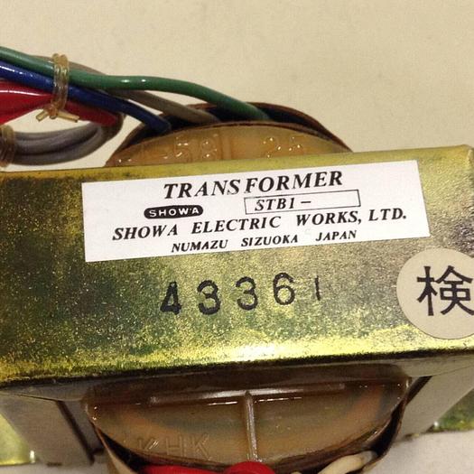 Used SHOWA 0.01, 0.002 kVA Transformer STB1 #104528