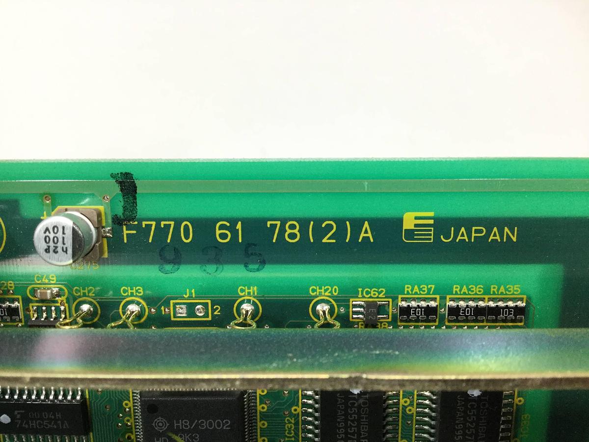 Used FUJI ELECTRIC Circuit Board F770 61 78(2)A #98513