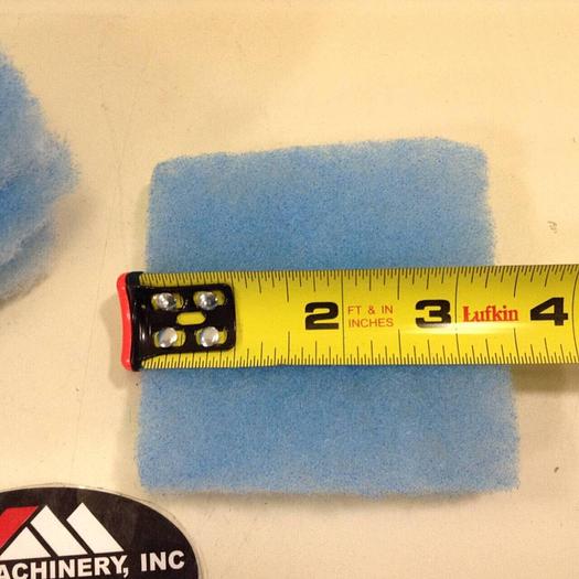 HAMMOND Replacement Fan Filters PFF1000 #73398