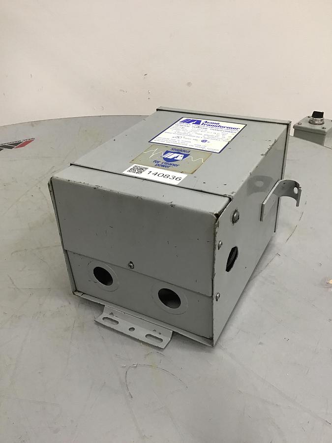 Used ACME ELECTRIC T-2-53013-4S 3 kVA Transformer Used #140836