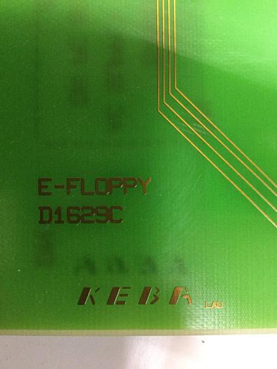 Used KEBA Circuit Board E-FLOPPY D1629C #101672