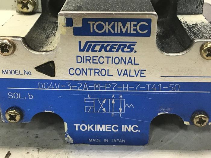 Used VICKERS Directional Control Valve DG4V-3-2A-M-P7-H-7-T41-50 #137719