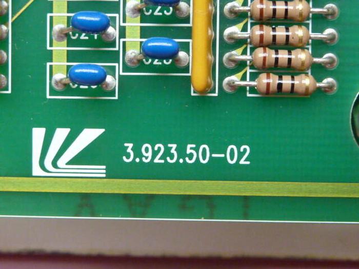 Used LANG MFG CO Interface Panel 3.923.50-02 #34055