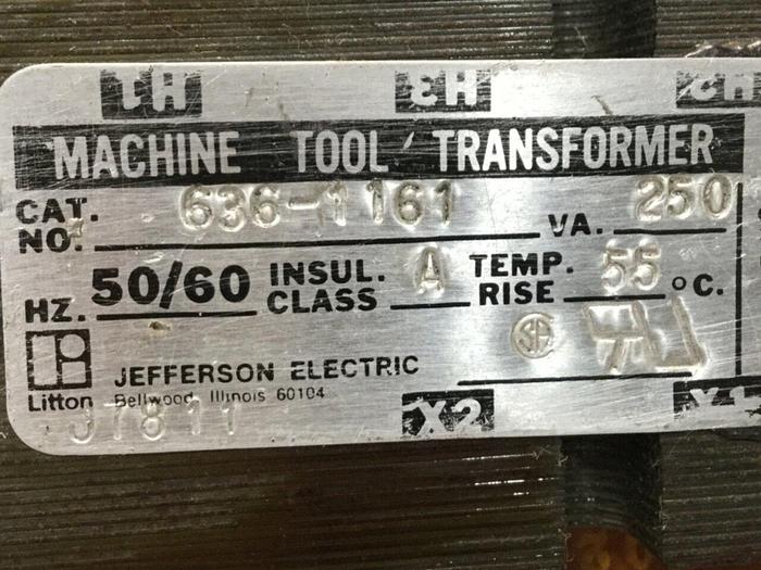 Used MAGNETEK 0.25 kVA Transformer 636-1161 #104653