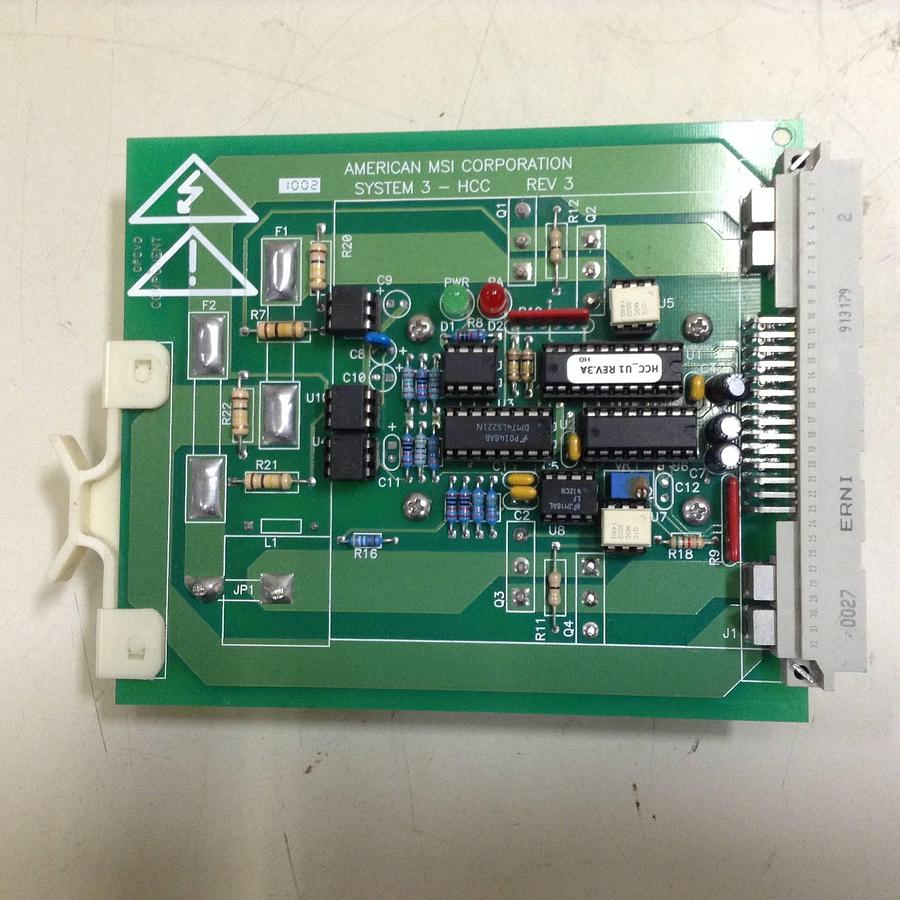 Used AMERICAN MSI Control Board C3201.010.045 Used