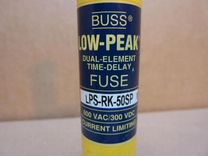 Used BUSS / BUSSMANN 50 Amp Fuse LPS-RK-50SP #33658