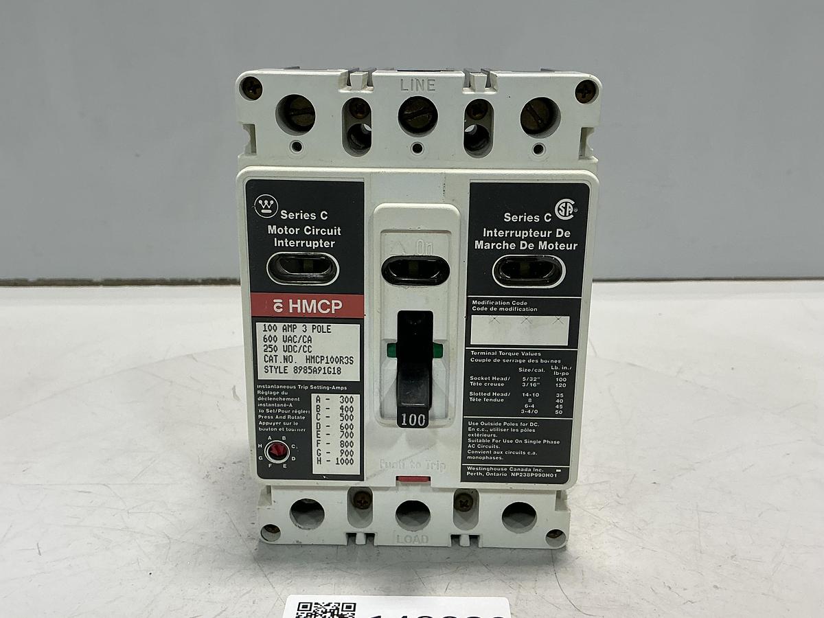 Used WESTINGHOUSE HMCP100R3S