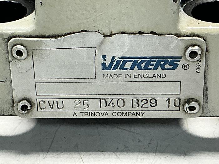 Used VICKERS CVU 25 D40 B29 10