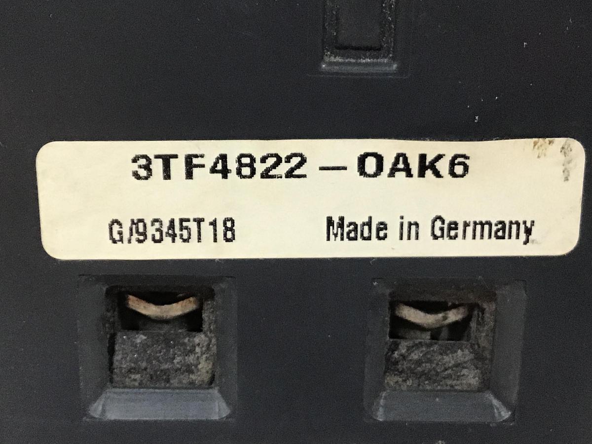 Used SIEMENS 3TF48-OAK6