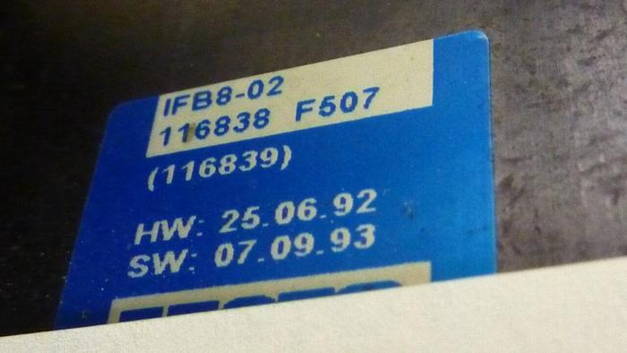 Used FESTO Control Block / Valve Terminal IFB8-02 #52720
