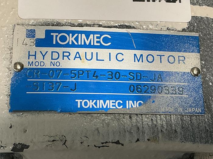 Used TOKIMEC CR-07-5PT4-30-SD-JA-S137-J