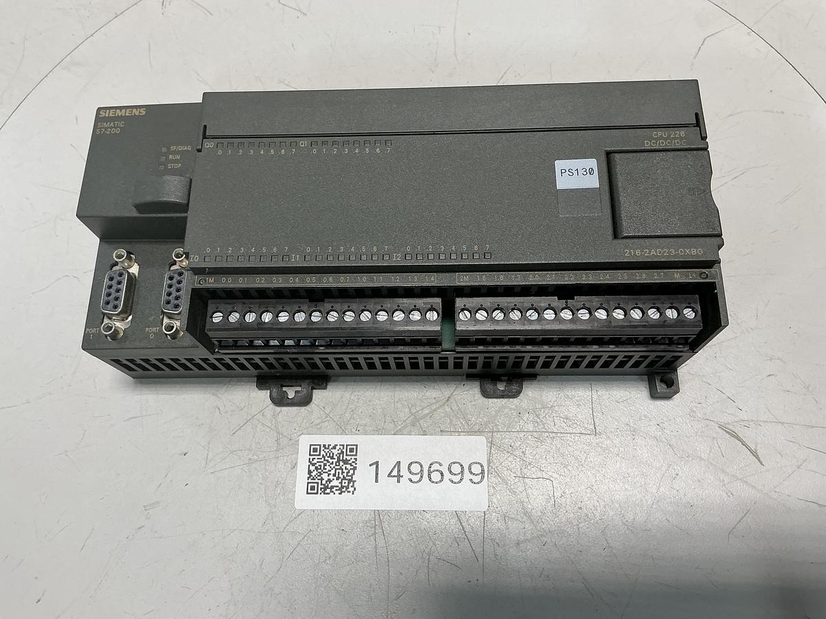 Used SIEMENS 6ES7 216-2AD23-OXBO