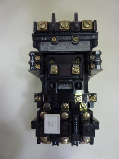 Used ALLEN BRADLEY Starter Size 1 509-BOD SER B W47 #55217