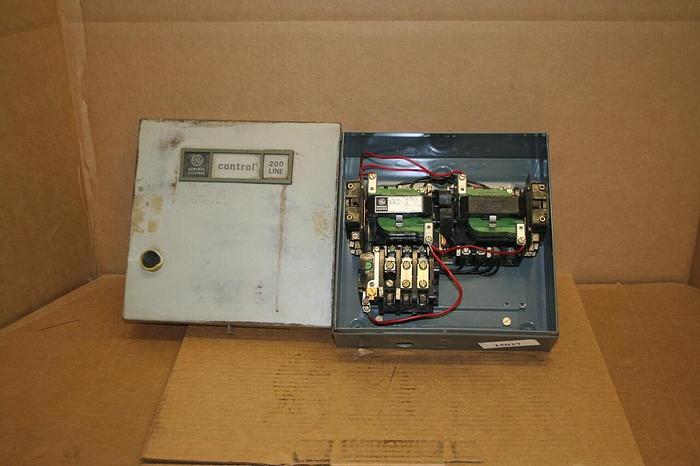 Used GENERAL ELECTRIC Reverse Motor Starter Size 00 CR209A100AFA Used