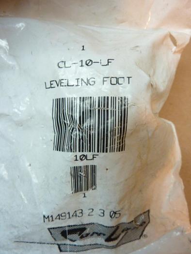 CARR LANE Leveling Foot CL-10-LF NEW