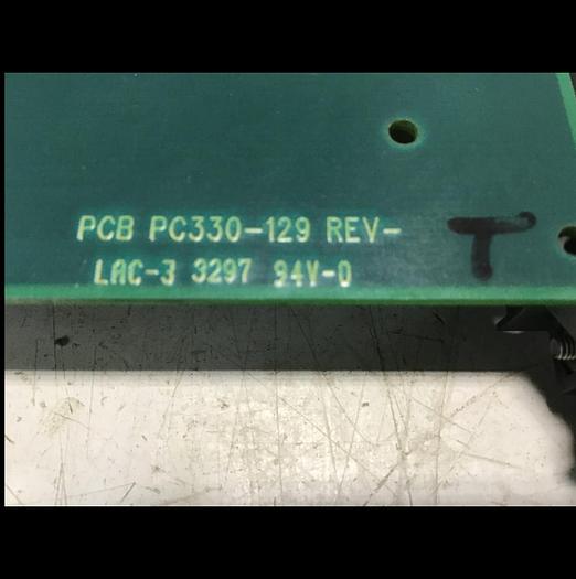 Used VAN DORN Operator Interface Board 330129 PC330-129 330-129 Used