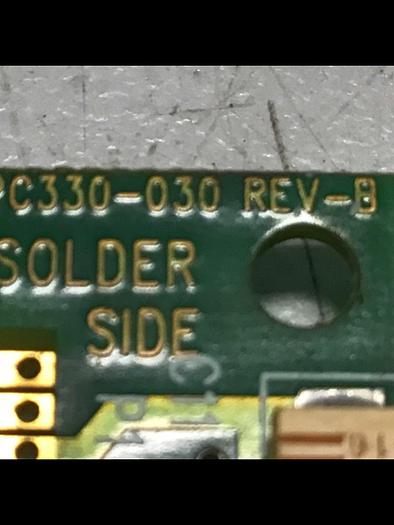 Used VAN DORN Analog Circuit Board 330025 PC330-025 Used