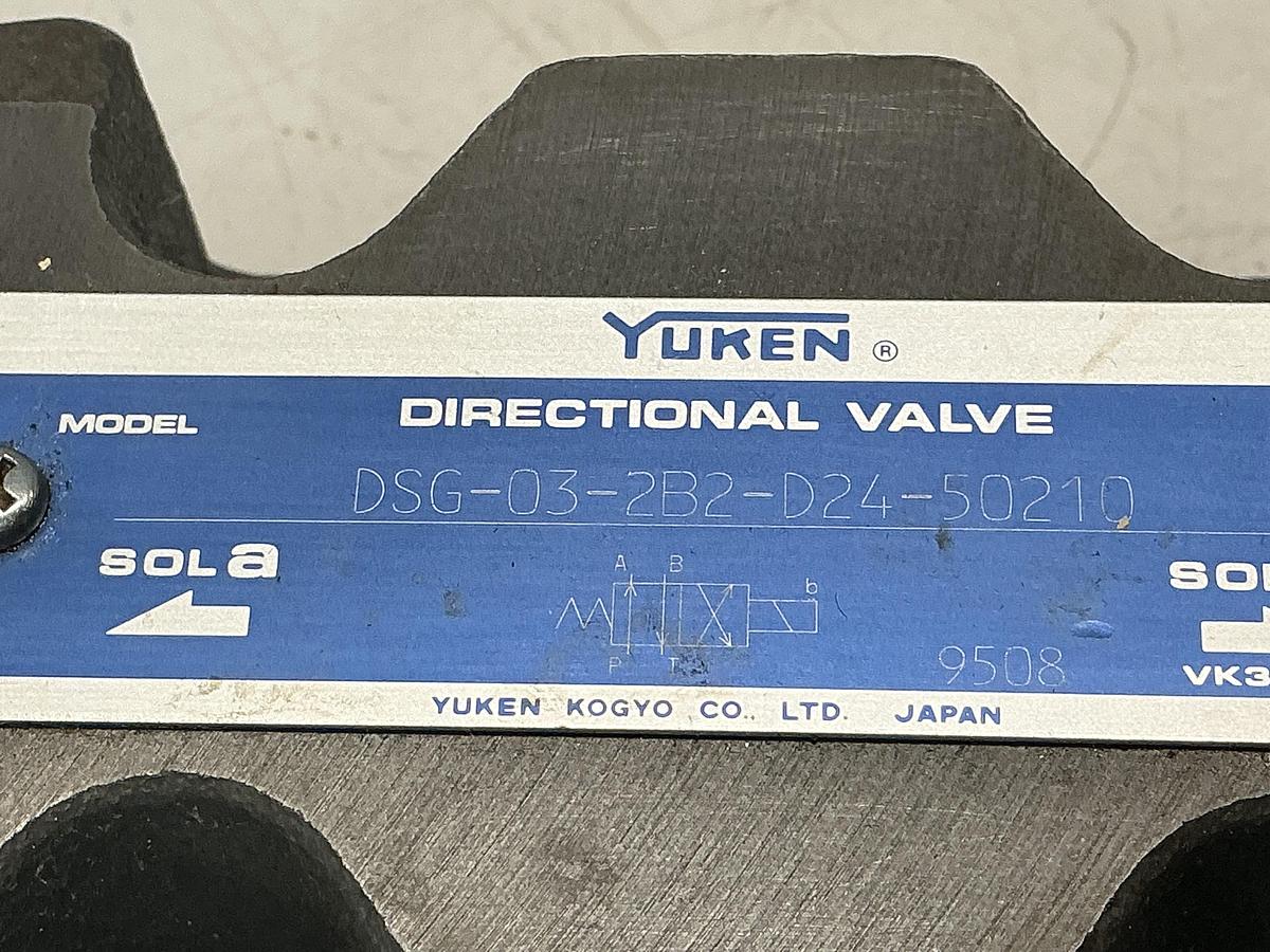 Used YUKEN DSG-03-2B2-D24-50210