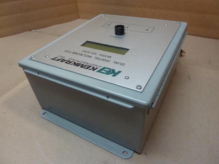 Used KEMKRAFT Dual Digital Inclinometer KEI-325D #30644