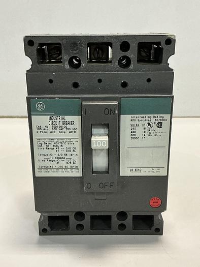 Used GENERAL ELECTRIC TED136100
