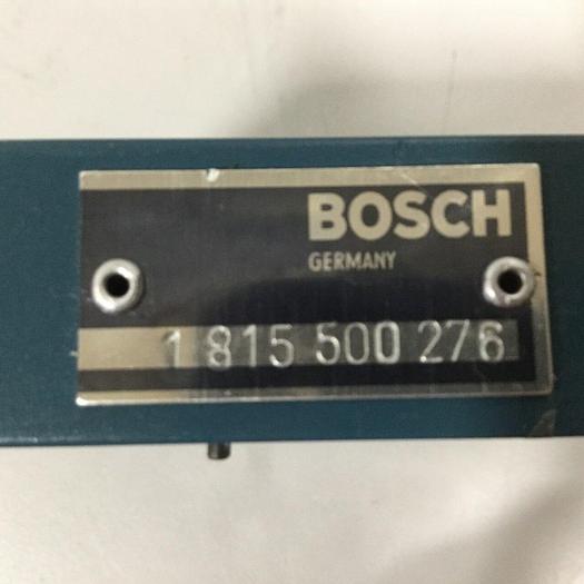 Used BOSCH Valve 1 815 500 276 #91281