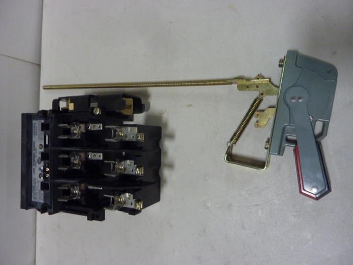 Used ALLEN BRADLEY 30 Amp Disconnect Switch 1494V-DS30 SER A #57417
