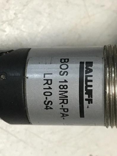 Used BALLUFF Photoelectric Sensor BOS18MR-PA-LR10-S4 #112942