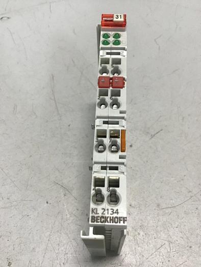 Used BECKHOFF Output Module KL2134 #87170