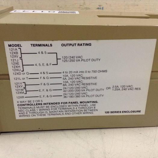 Used ECLIPSE Temperature Controller EMC 120 #81144