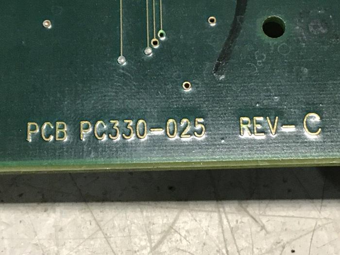 Used VAN DORN Analog Circuit Board 330025 PC330-025 Used
