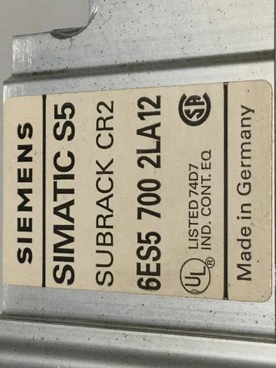 Used SIEMENS Rack Simatic S5 6ES5 700-2LA12 #111116