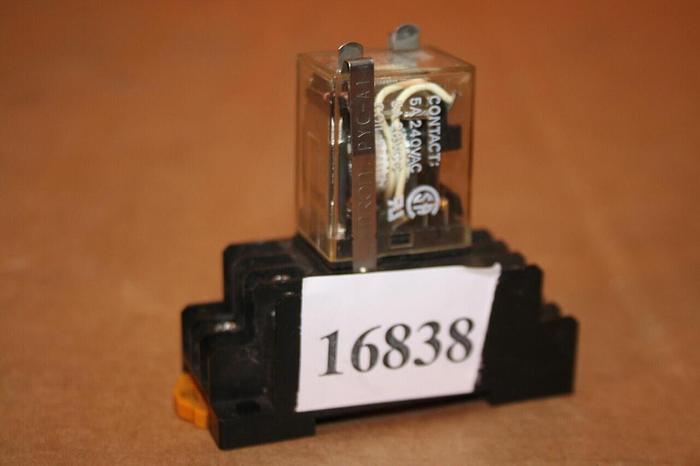 Used OMRON Relay & Base MY4N-D2 Used