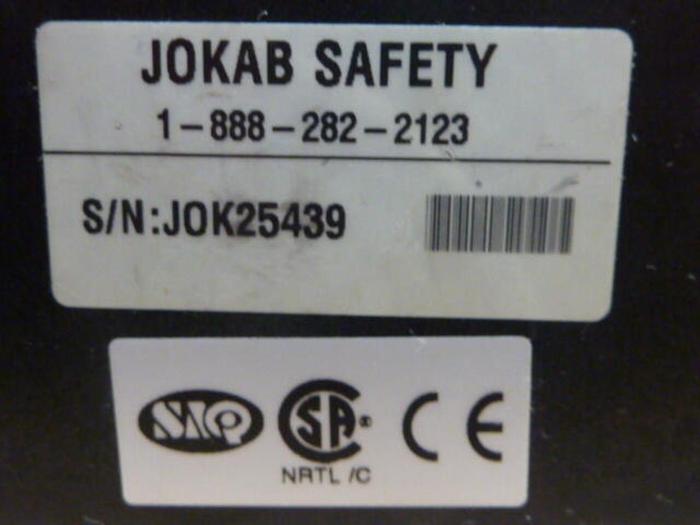 Used JOKAB SAFETY Safety Relay JSBRT11 #36932