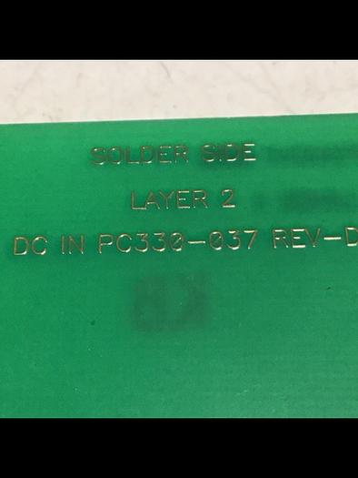 Used VAN DORN DC Input Board 330037 PC330-037 Used