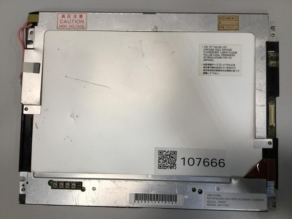 Used VAN DORN Pathfinder 5000 Replacement Screen P500C Used