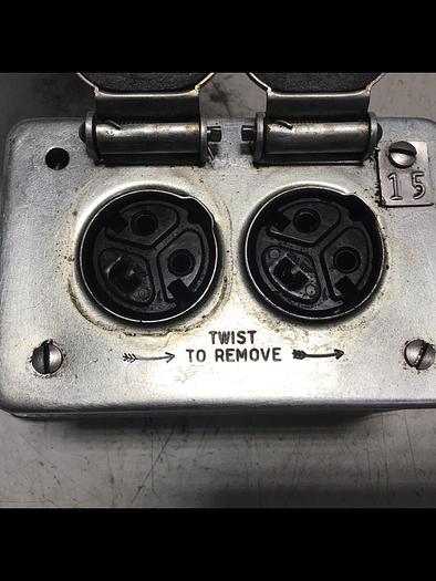 Used RUSSEL STOLL Dual Core Pull Recepticle RE20097