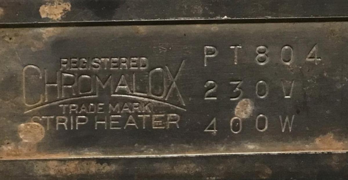CHROMALOX 400 Watt Strip Heater P1804 NEW